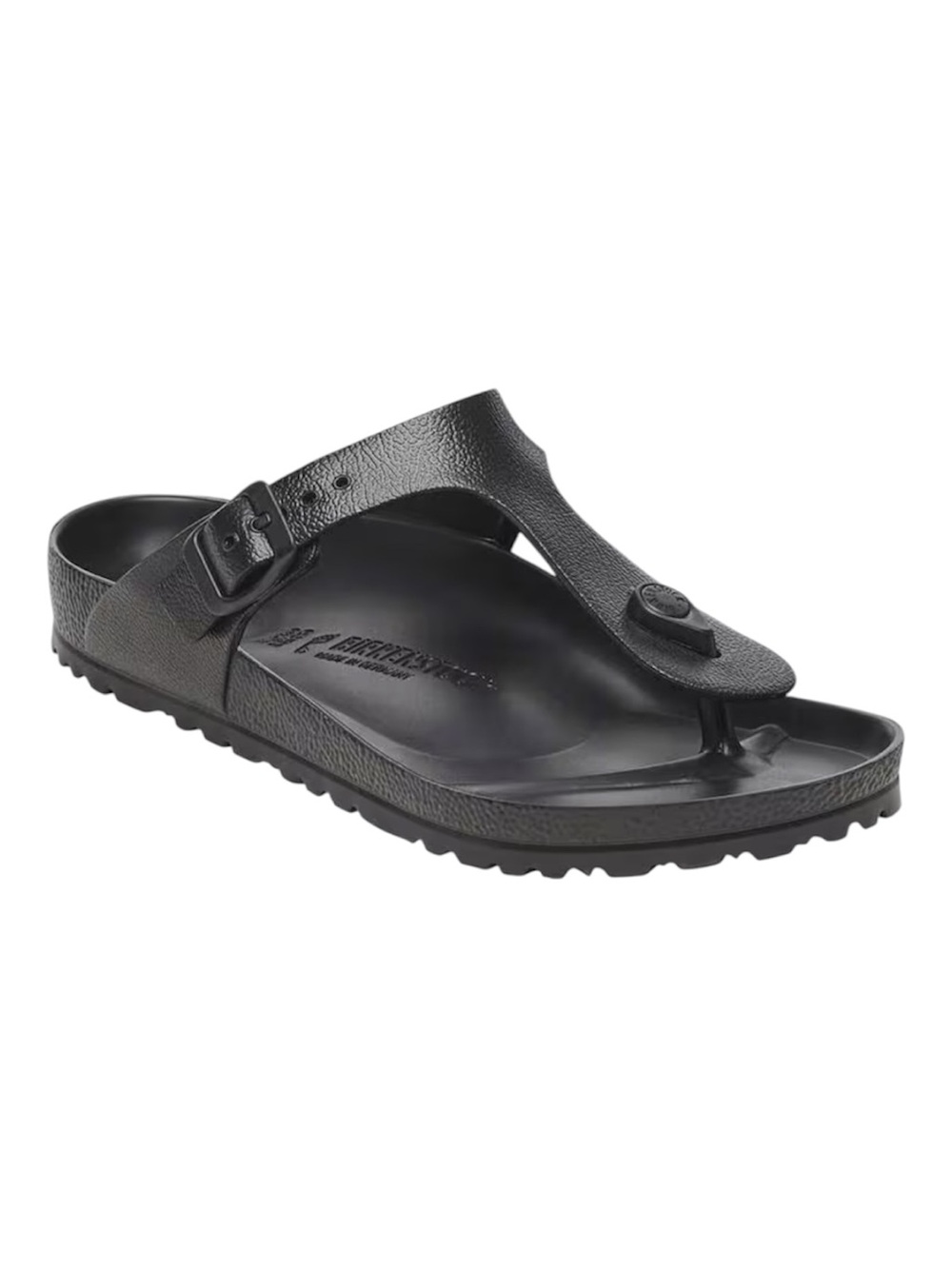 Birkenstock Gizeh Essentials EVA Sole Black Womens 37 (6-6.5)